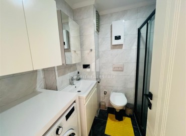 Стильная двухкомнатная квартира, 54м², в комфортабельном комплексе в Махмутларе, Алания, 550м от моря ID-19375 фото-5