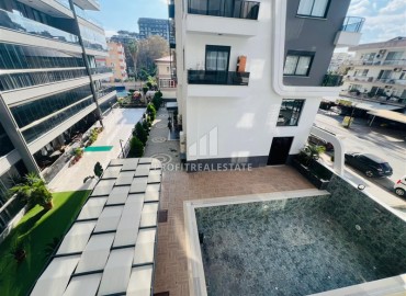 Стильная двухкомнатная квартира, 54м², в комфортабельном комплексе в Махмутларе, Алания, 550м от моря ID-19375 фото-9