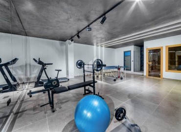 Стильная двухкомнатная квартира, 54м², в комфортабельном комплексе в Махмутларе, Алания, 550м от моря ID-19375 фото-11