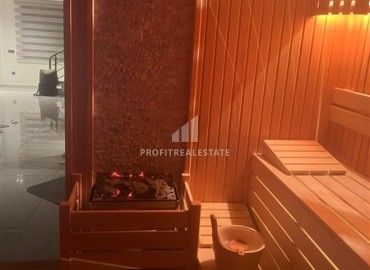 Фешенебельная меблированная вилла с тремя спальнями, 300м². с панорамными видами в районе Алании – Каргыджак ID-19376 фото-15