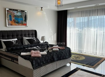 Фешенебельная меблированная вилла с тремя спальнями, 300м². с панорамными видами в районе Алании – Каргыджак ID-19376 фото-20