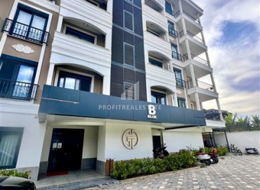 Квартира с двумя спальнями, 100м², без мебели в комплексе премиум класса в 200м от моря в районе Каргыджак, Алания ID-19377 фото-9