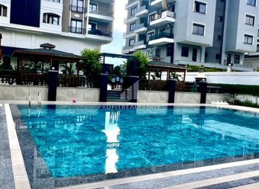 Квартира с двумя спальнями, 100м², без мебели в комплексе премиум класса в 200м от моря в районе Каргыджак, Алания ID-19377 фото-13