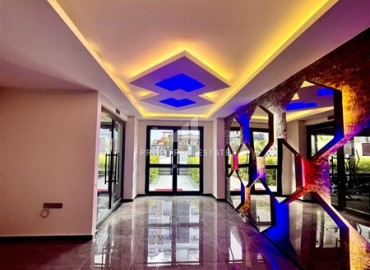 Квартира с двумя спальнями, 100м², без мебели в комплексе премиум класса в 200м от моря в районе Каргыджак, Алания ID-19377 фото-17