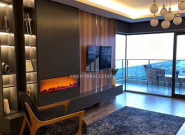 Элегантная квартира 2+1, 90м² с видом на море в элитном комплексе на первой береговой линии Махмутлара, Алания ID-19380 фото-7