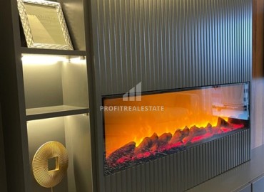 Элегантная квартира 2+1, 90м² с видом на море в элитном комплексе на первой береговой линии Махмутлара, Алания ID-19380 фото-8