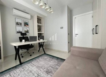Элегантная квартира 2+1, 90м² с видом на море в элитном комплексе на первой береговой линии Махмутлара, Алания ID-19380 фото-14