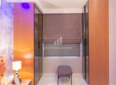 Элегантная квартира 2+1, 90м² с видом на море в элитном комплексе на первой береговой линии Махмутлара, Алания ID-19380 фото-18