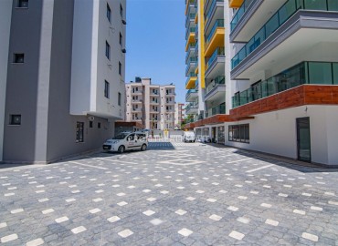 Элегантная квартира 2+1, 90м² с видом на море в элитном комплексе на первой береговой линии Махмутлара, Алания ID-19380 фото-30
