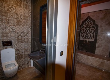 Элегантная квартира 2+1, 90м² с видом на море в элитном комплексе на первой береговой линии Махмутлара, Алания ID-19380 фото-46