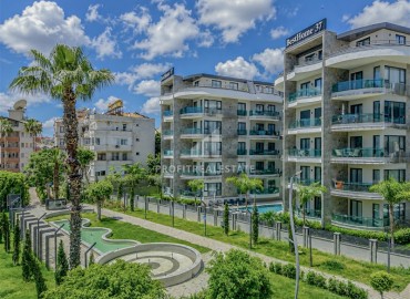 Двухкомнатные апартаменты, 55м², в масштабном комплексе премиум класса, в центре Алании, 120м от моря ID-19383 фото-1