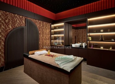 Двухкомнатные апартаменты, 55м², в масштабном комплексе премиум класса, в центре Алании, 120м от моря ID-19383 фото-21