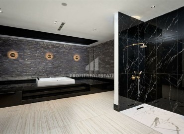 Двухкомнатные апартаменты, 55м², в масштабном комплексе премиум класса, в центре Алании, 120м от моря ID-19383 фото-31
