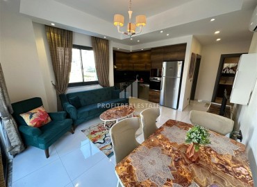 Уютная двухкомнатная квартира, 53м², в элитном комплексе с отличной локацией в 500м от моря в Махмутларе, Алания ID-19384 фото-11