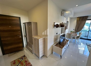 Уютная двухкомнатная квартира, 53м², в элитном комплексе с отличной локацией в 500м от моря в Махмутларе, Алания ID-19384 фото-12