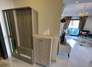 Уютная двухкомнатная квартира, 53м², в элитном комплексе с отличной локацией в 500м от моря в Махмутларе, Алания ID-19384 фото-13