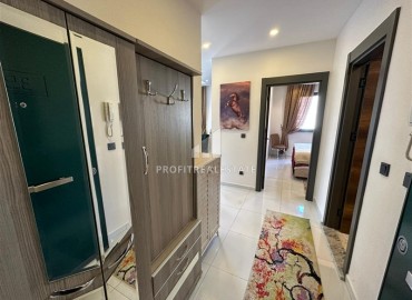 Уютная двухкомнатная квартира, 53м², в элитном комплексе с отличной локацией в 500м от моря в Махмутларе, Алания ID-19384 фото-14