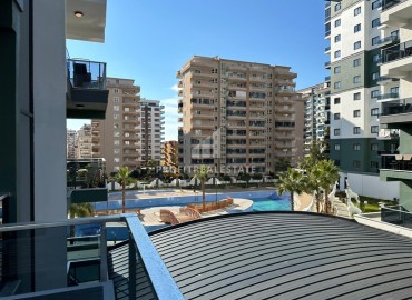 Уютная двухкомнатная квартира, 53м², в элитном комплексе с отличной локацией в 500м от моря в Махмутларе, Алания ID-19384 фото-23