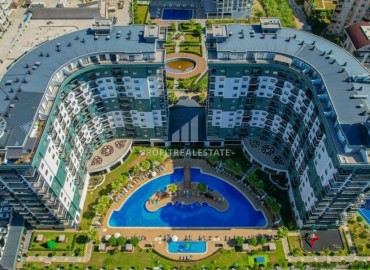 Уютная двухкомнатная квартира, 53м², в элитном комплексе с отличной локацией в 500м от моря в Махмутларе, Алания ID-19384 фото-35