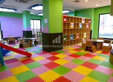 Уютная двухкомнатная квартира, 53м², в элитном комплексе с отличной локацией в 500м от моря в Махмутларе, Алания ID-19384 фото-38