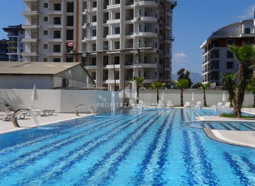 Апартаменты с одной спальней, 60м², с чистовой отделкой в новом элитном комплексе в 450м от моря, в Махмутларе, Алания ID-19386 фото-20