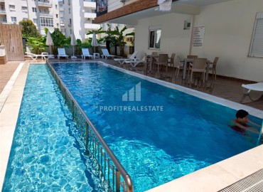 Трехкомнатная квартира с отдельной кухней, 80м² в комплексе с бассейном в Анталии, район Муратпаша ID-18387 фото-16