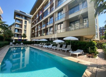 Симпатичная двухкомнатная квартира, 56м², в малоквартирной комфортабельной резиденции в центре Алании, 200м от моря ID-18546 фото-24