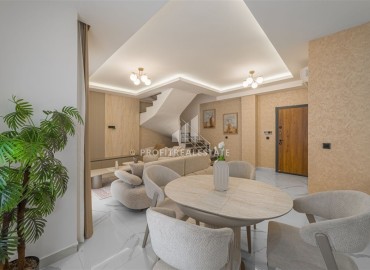 Элегантный пентхаус с двумя спальнями, 110м², в новом комплексе премиум класса в Махмутларе, Алания ID-19393 фото-12
