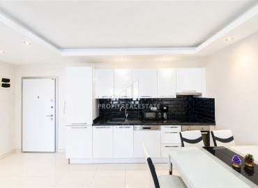Уютная двухкомнатная квартира, 65м², в комплексе премиум класса в 100м от моря в районе Кестель, Алания ID-19394 фото-6