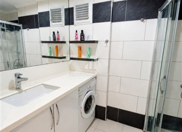 Уютная двухкомнатная квартира, 65м², в комплексе премиум класса в 100м от моря в районе Кестель, Алания ID-19394 фото-9