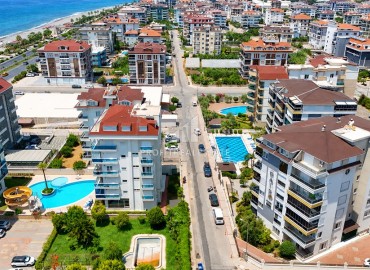 Уютная двухкомнатная квартира, 65м², в комплексе премиум класса в 100м от моря в районе Кестель, Алания ID-19394 фото-16