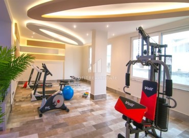 Уютная двухкомнатная квартира, 65м², в комплексе премиум класса в 100м от моря в районе Кестель, Алания ID-19394 фото-20