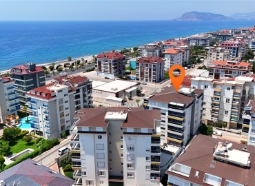 Уютная двухкомнатная квартира, 65м², в комплексе премиум класса в 100м от моря в районе Кестель, Алания ID-19394 фото-29