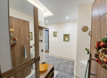 Просторная квартира с двумя спальнями, 120м², с видом на Аланийскую крепость в резиденции с бассейном в центре Алании ID-19395 фото-3