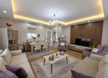 Просторная квартира с двумя спальнями, 120м², с видом на Аланийскую крепость в резиденции с бассейном в центре Алании ID-19395 фото-8