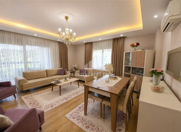 Просторная квартира с двумя спальнями, 120м², с видом на Аланийскую крепость в резиденции с бассейном в центре Алании ID-19395 фото-9