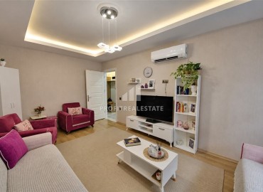Просторная квартира с двумя спальнями, 120м², с видом на Аланийскую крепость в резиденции с бассейном в центре Алании ID-19395 фото-15