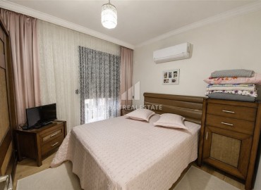 Просторная квартира с двумя спальнями, 120м², с видом на Аланийскую крепость в резиденции с бассейном в центре Алании ID-19395 фото-16