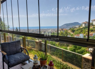 Просторная квартира с двумя спальнями, 120м², с видом на Аланийскую крепость в резиденции с бассейном в центре Алании ID-19395 фото-20