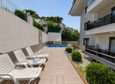 Просторная квартира с двумя спальнями, 120м², с видом на Аланийскую крепость в резиденции с бассейном в центре Алании ID-19395 фото-25