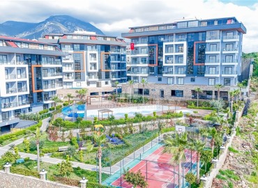 Стильная квартира 1+1, 50м² в новостройке с обширной инфраструктурой и отличной локацией в Кестеле, Алания ID-19396 фото-19