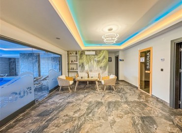 Стильная квартира 1+1, 50м² в новостройке с обширной инфраструктурой и отличной локацией в Кестеле, Алания ID-19396 фото-30