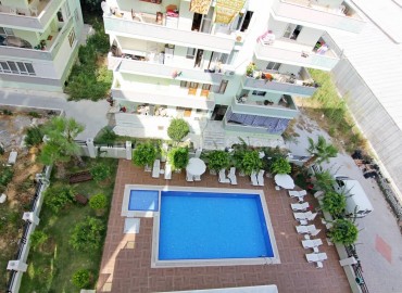 Двухкомнатная квартира общей площадью 90 м кв на шестом этаже современного комплекса с бассейном в Махмутларе, Алания ID-1552 фото-21}}