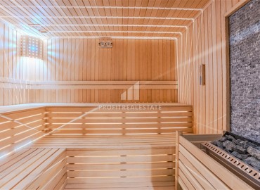 Фешенебельный дуплекс 3+1, 145м², с личным садом 90м² в элитном комплексе в Каргыджаке, Алания ID-19399 фото-20
