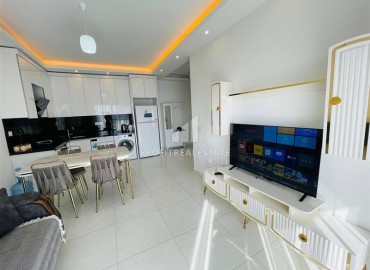 Уютная квартира с одной спальней, 56м², в элитной резиденции Махмутлара, в 650м от моря, Алания ID-19402 фото-2