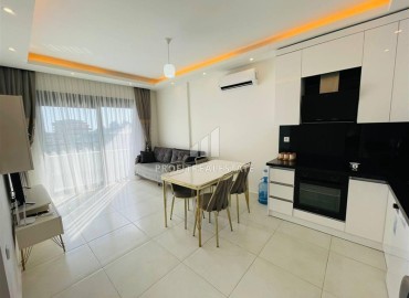 Уютная квартира с одной спальней, 56м², в элитной резиденции Махмутлара, в 650м от моря, Алания ID-19402 фото-3