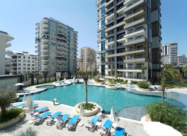 Уютная квартира с одной спальней, 56м², в элитной резиденции Махмутлара, в 650м от моря, Алания ID-19402 фото-11