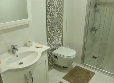 Двухкомнатная квартира с симпатичным интерьером, 50м², в резиденции с зимним бассейном в 150м от моря в районе Оба, Алания ID-19403 фото-8