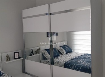 Двухкомнатная квартира с симпатичным интерьером, 50м², в резиденции с зимним бассейном в 150м от моря в районе Оба, Алания ID-19403 фото-10