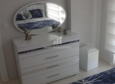 Двухкомнатная квартира с симпатичным интерьером, 50м², в резиденции с зимним бассейном в 150м от моря в районе Оба, Алания ID-19403 фото-11